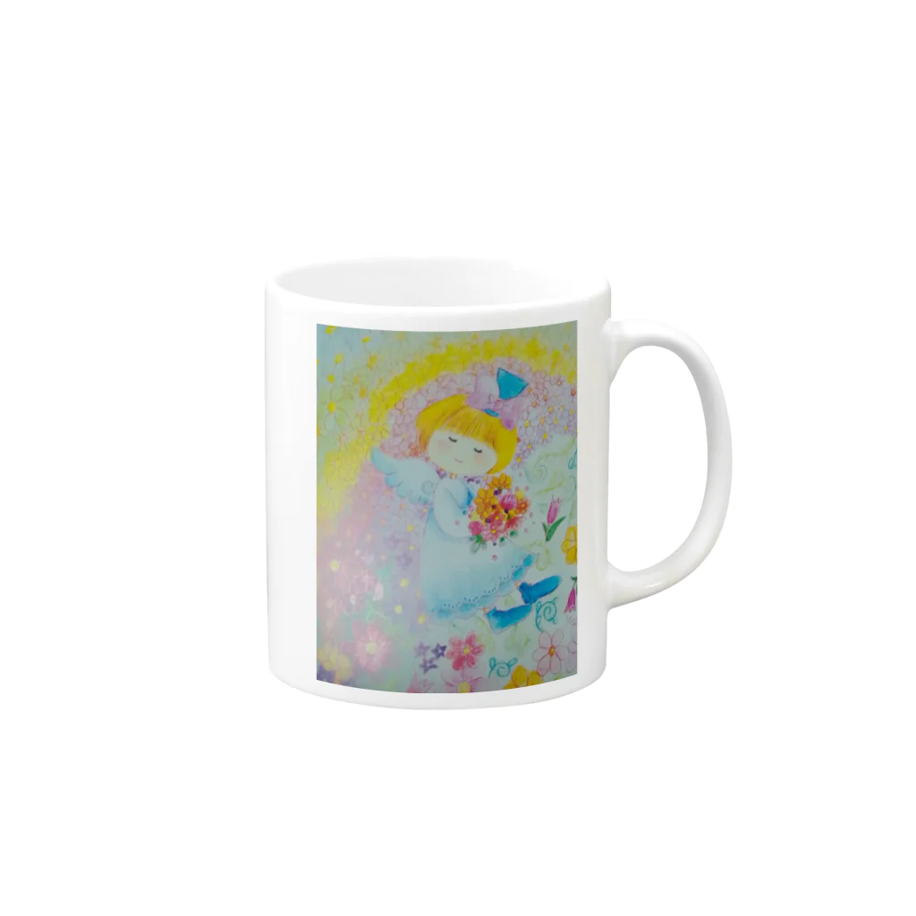 miekoの虹の魔女 Mug :right side of the handle