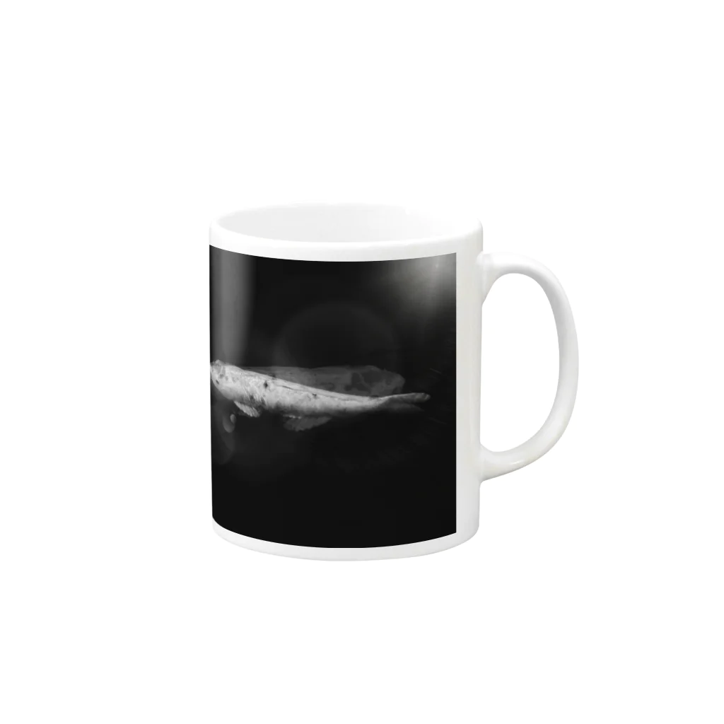 永久凍土の国の白夜の陰陽２０１９ Mug :right side of the handle