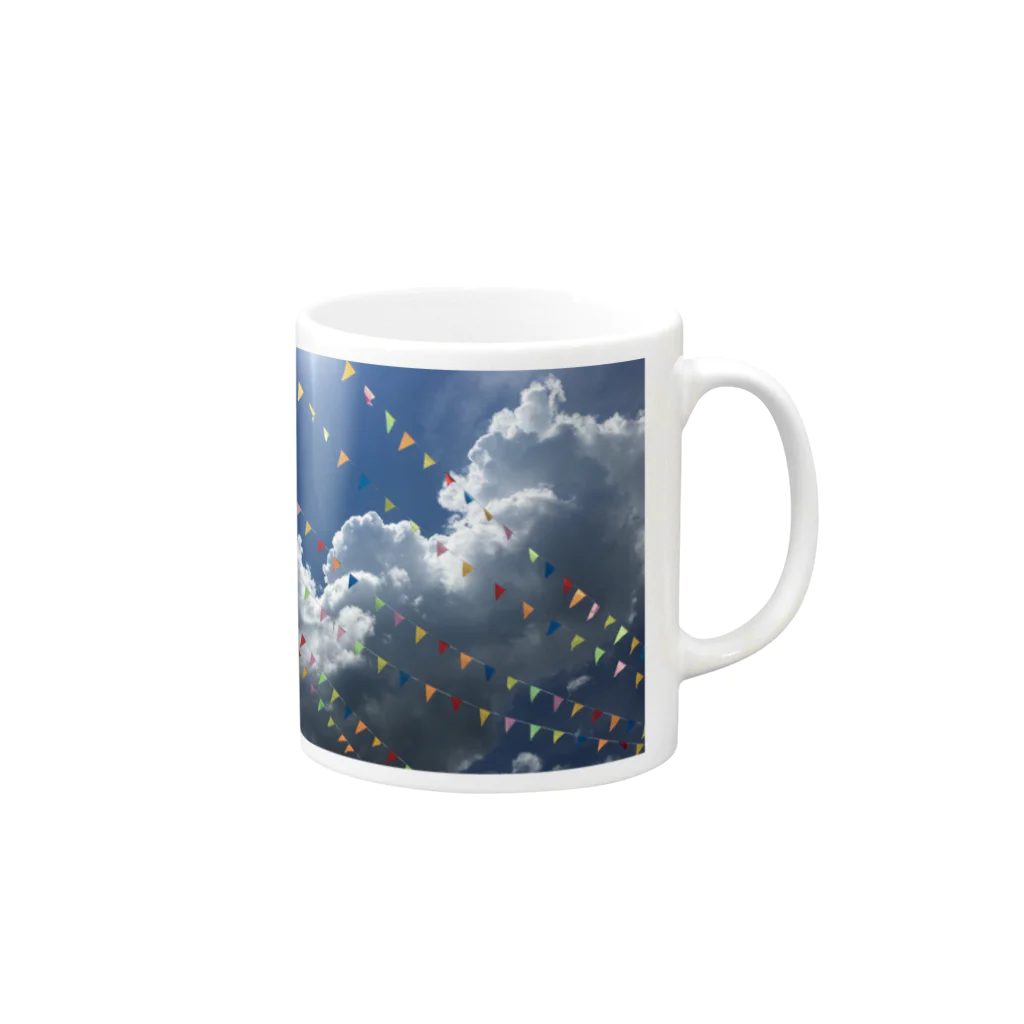 msithkの空 Mug :right side of the handle