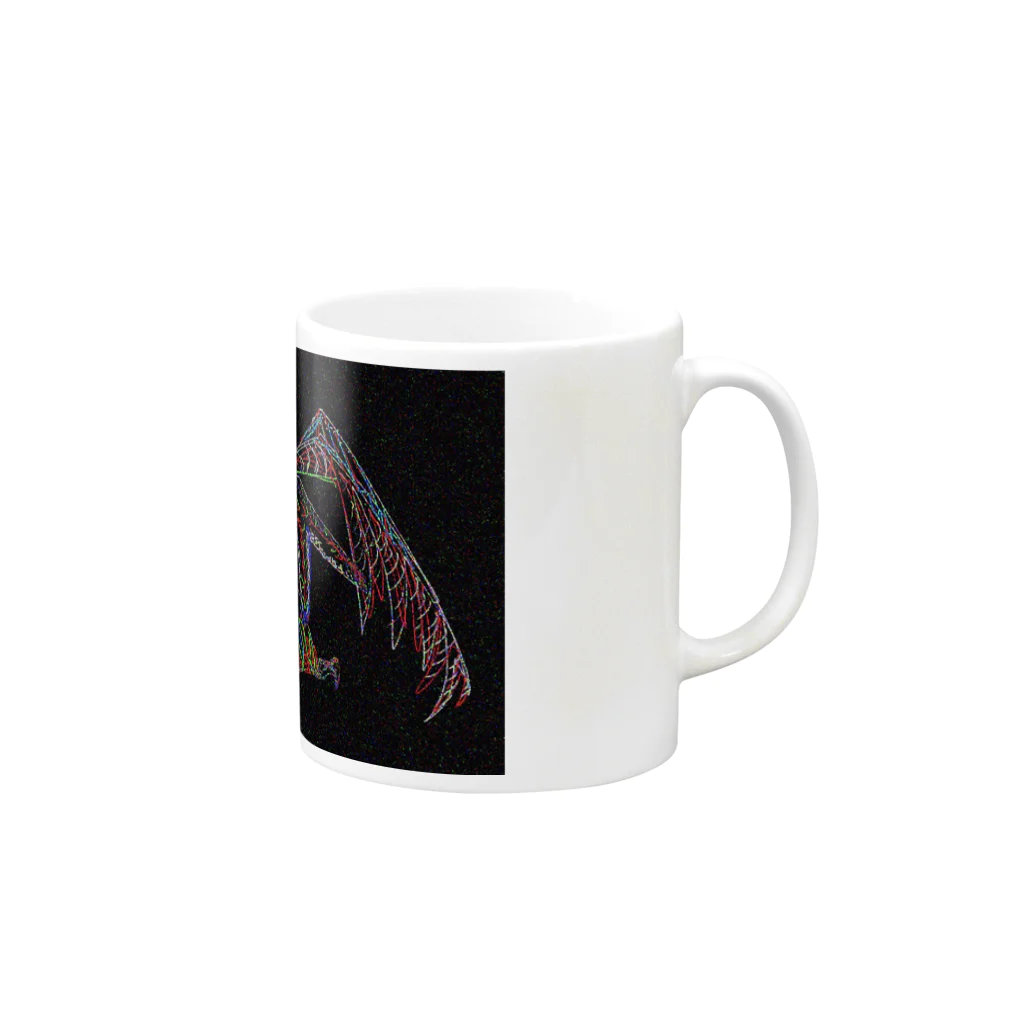 ¥anagawa RecordsのNEW    OLYMPIX Mug :right side of the handle