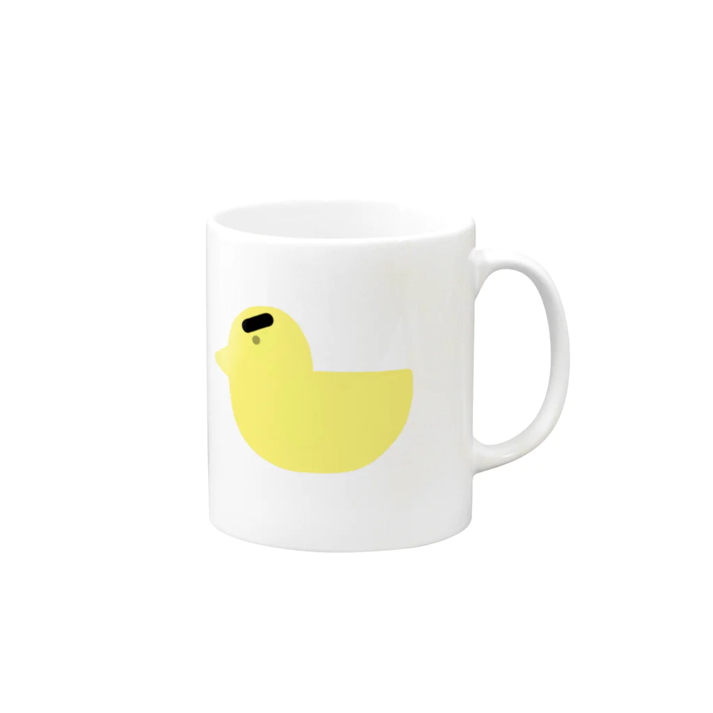 Lemon0701の熱血ぴよぴよ Mug :right side of the handle