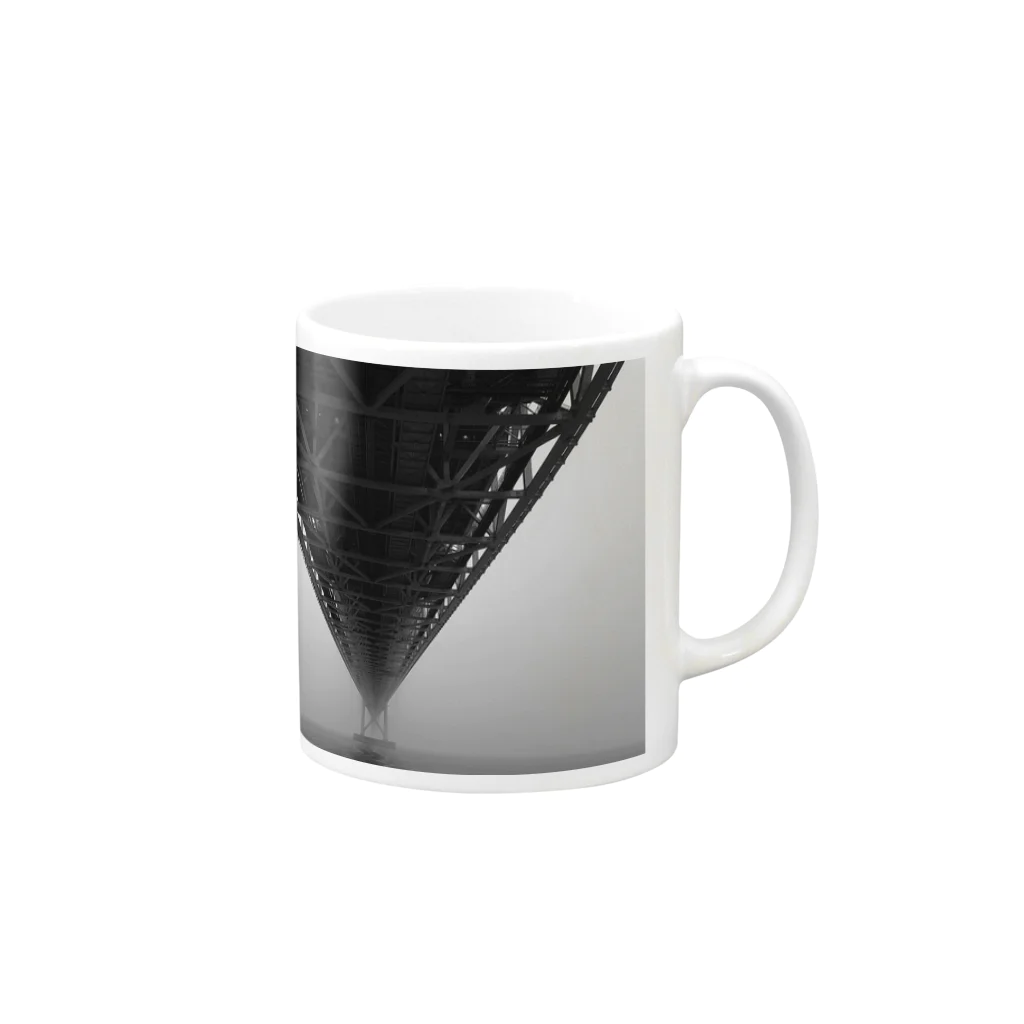 diceのthe bridge Mug :right side of the handle