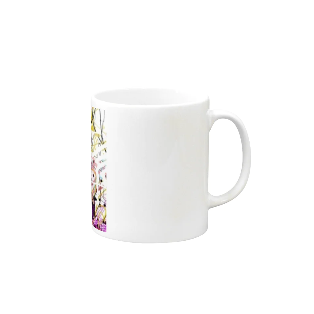 ジェリー冴子のゆううつの隠れ家 Mug :right side of the handle