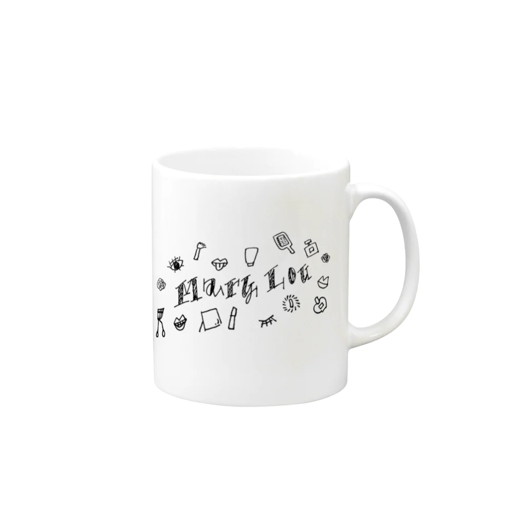 Mary Lou Official GoodsのDo you know Mary Lou ? Mug :right side of the handle