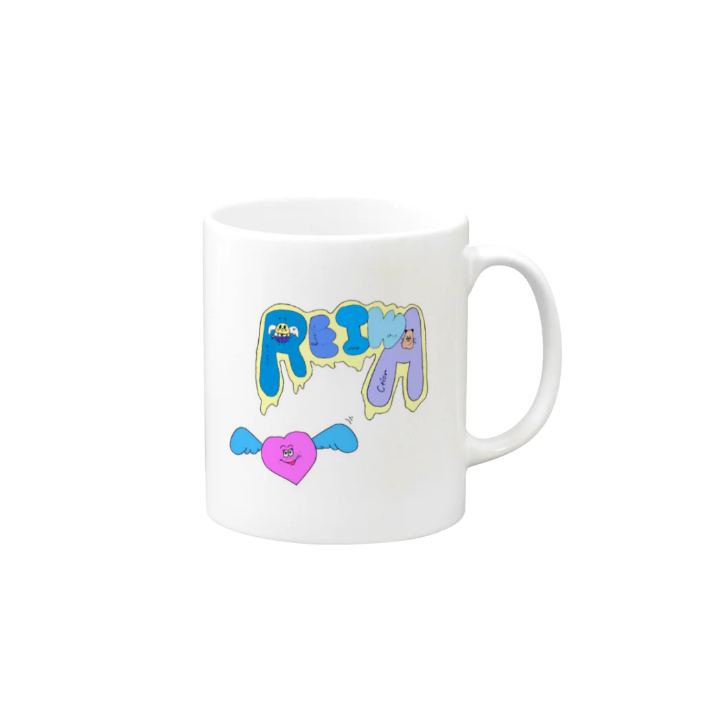 ぼしこのREIWA-YO Mug :right side of the handle