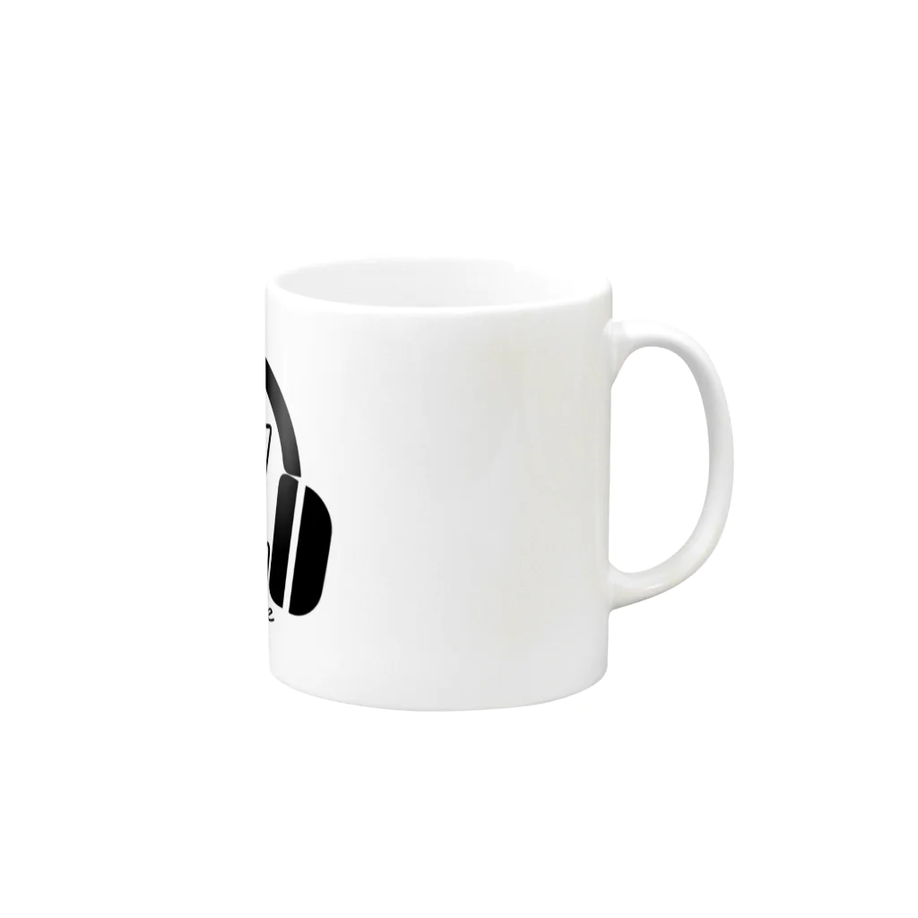 Singer yun official goods siteのYUN-GOODS Mug :right side of the handle