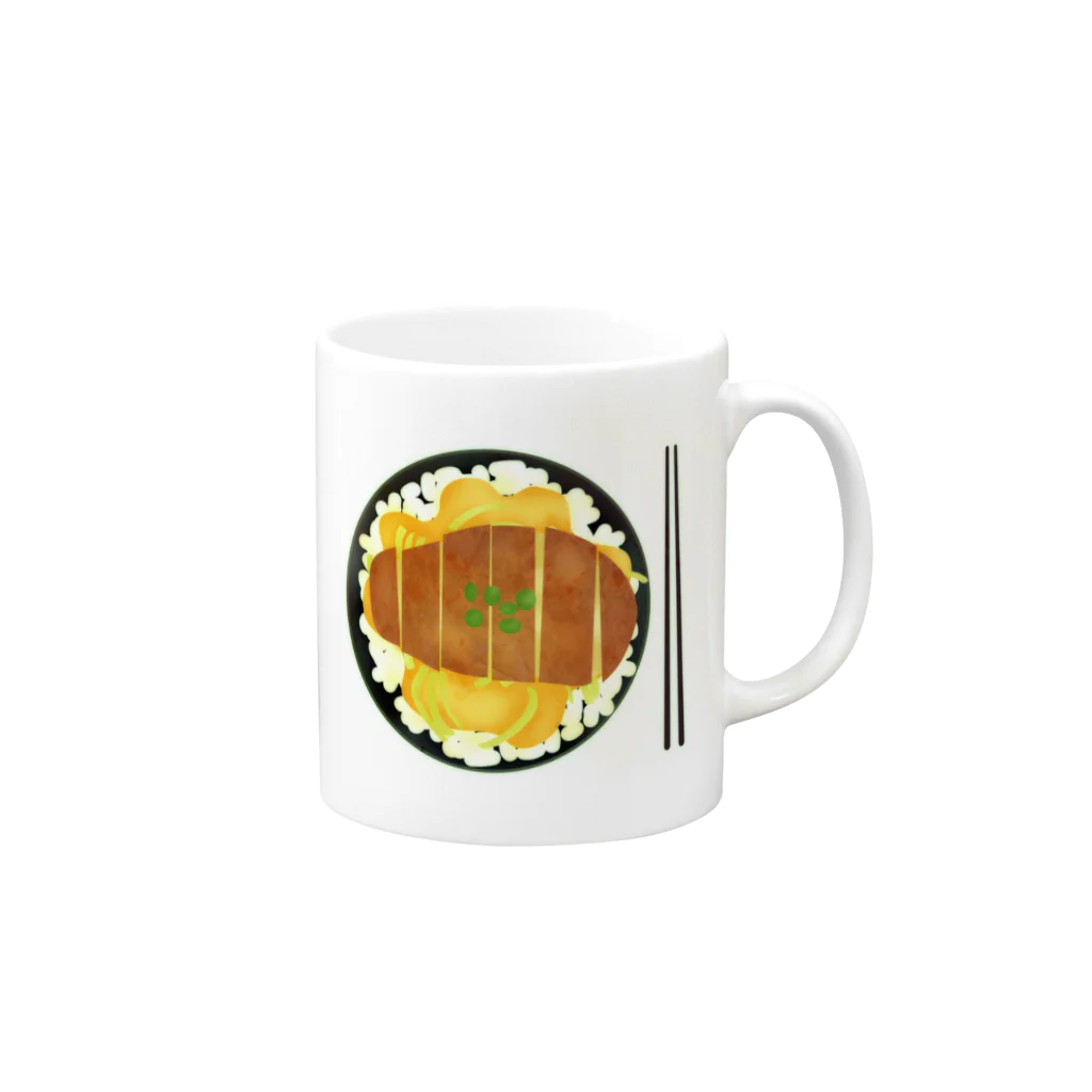 tmkのBola de Carne Frito Mug :right side of the handle