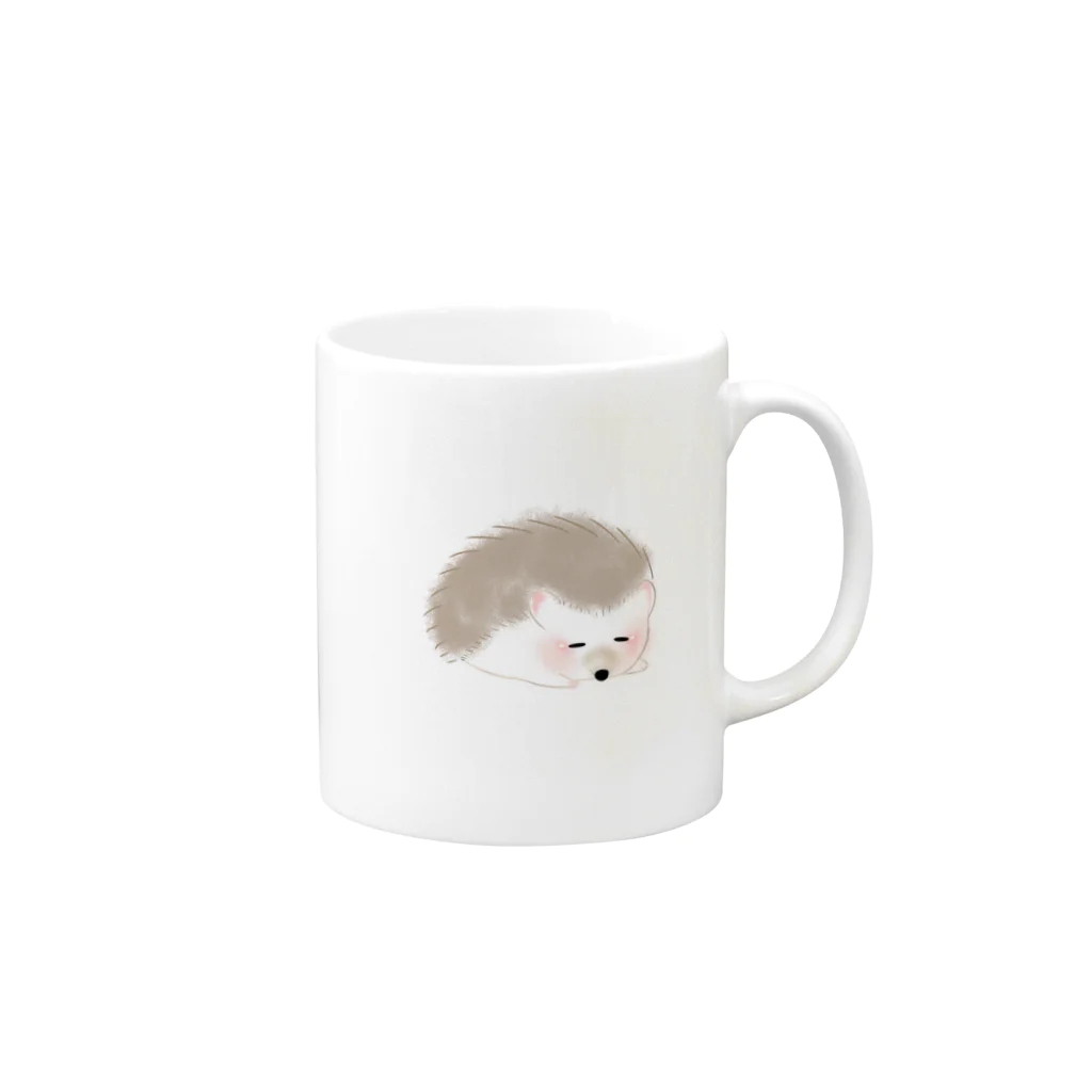 Oniuzuのハリネズミのティラミス Mug :right side of the handle