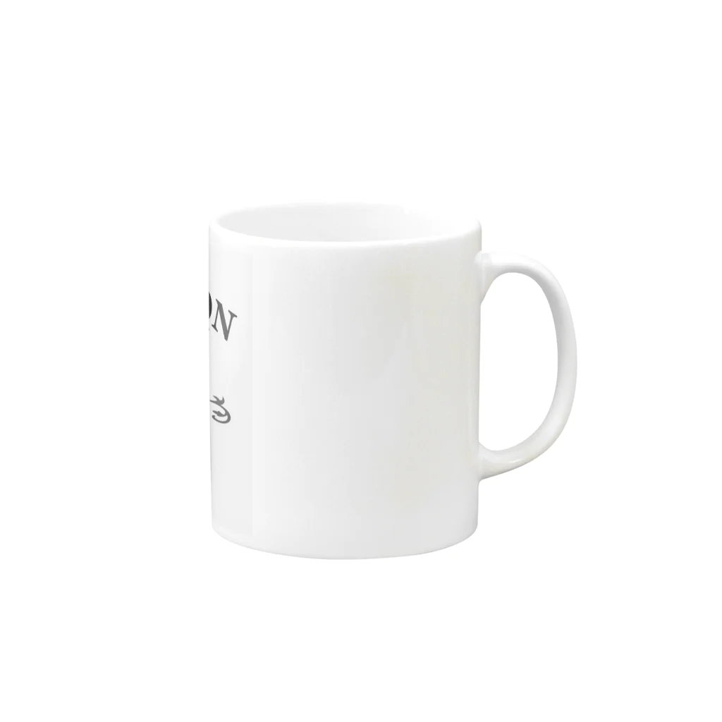 InspirationSのロンドンナイト Mug :right side of the handle