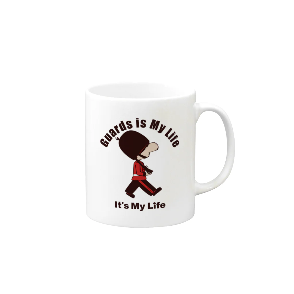 lovebitのIt's My Life / Boy:Guards Mug :right side of the handle