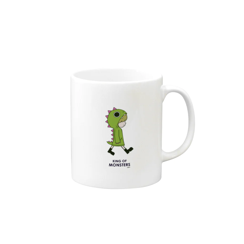 lovebitのIt's My Life / Girl:King of Monsters Mug :right side of the handle