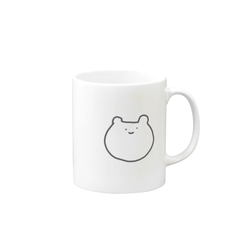 やまだのKUMA Mug :right side of the handle