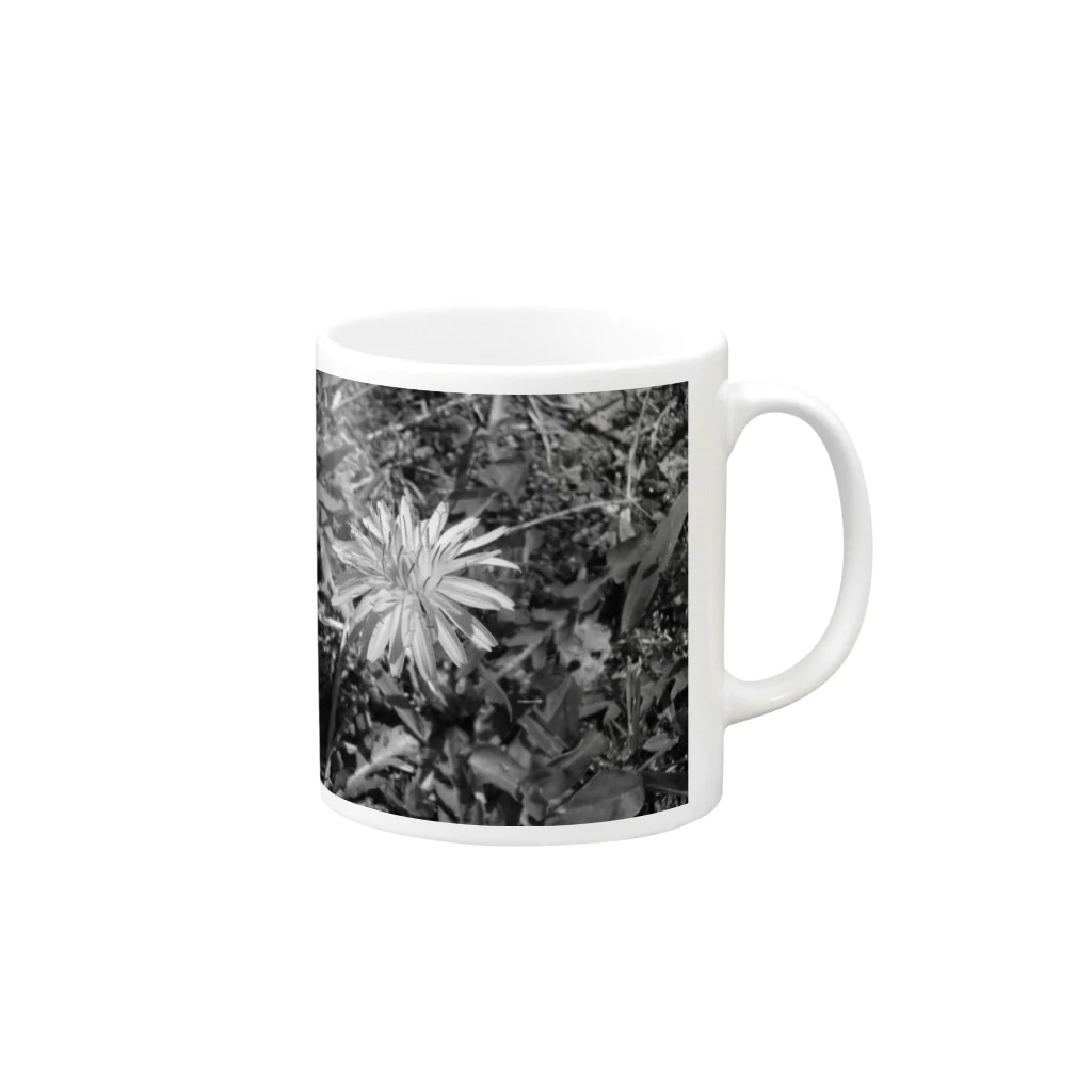 Tadakuni TaniのA Life Once Bloomed Mug :right side of the handle