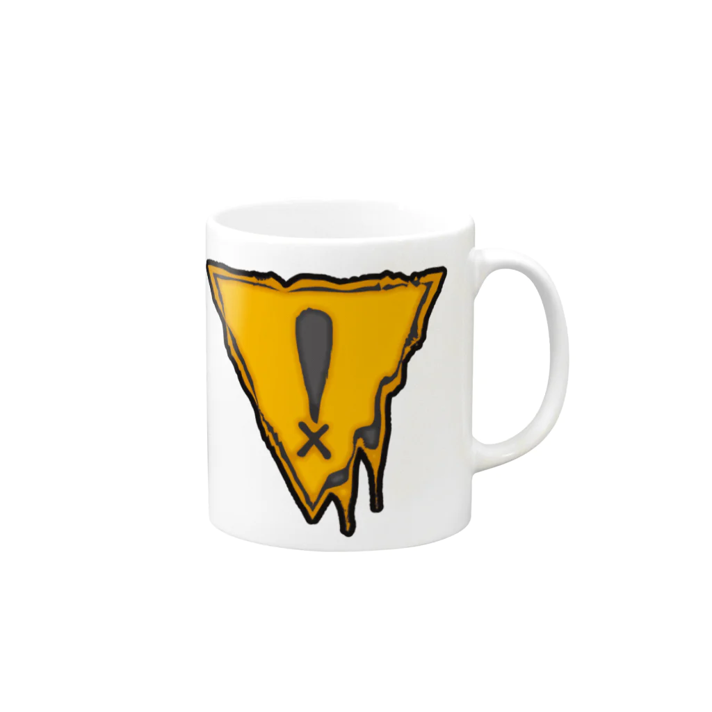 AURA_HYSTERICAのAlert Mug :right side of the handle