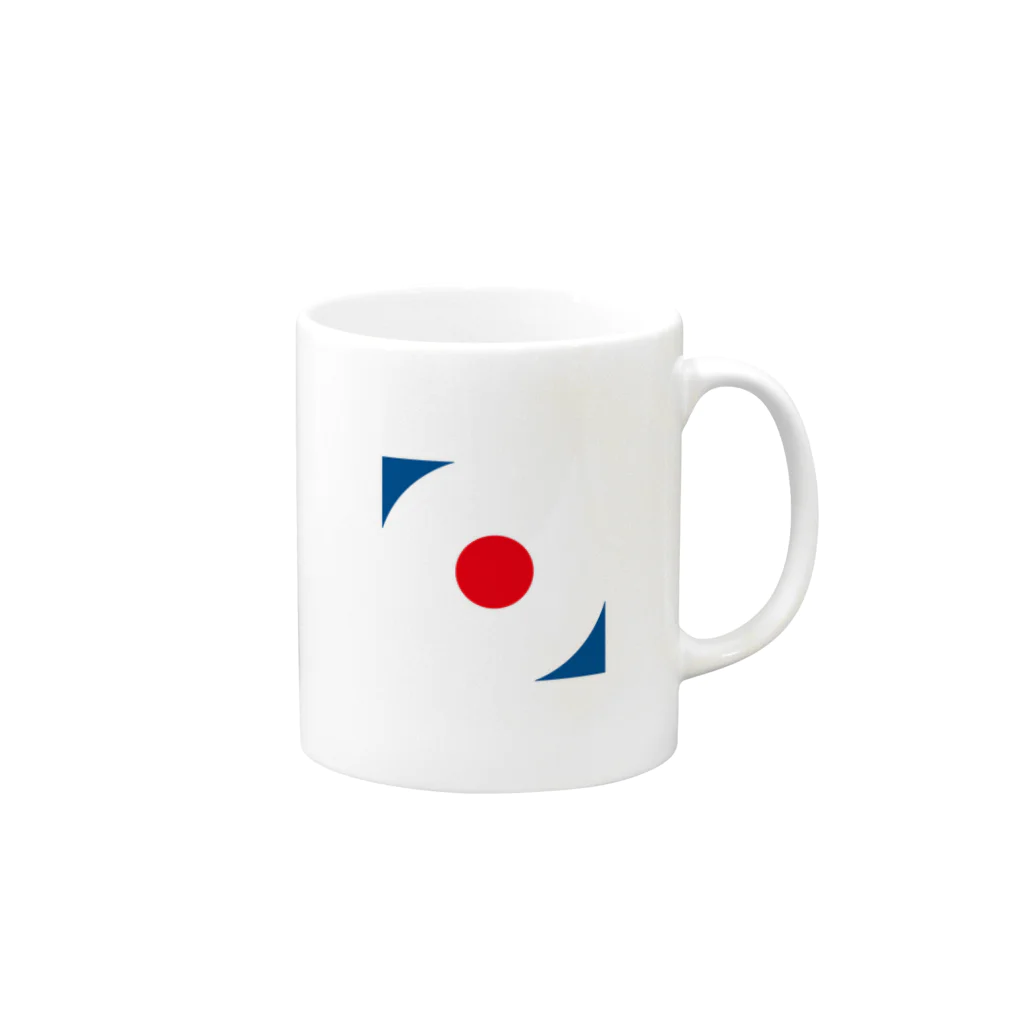 まくすのグッズのターゲットマークの可能性 Mug :right side of the handle