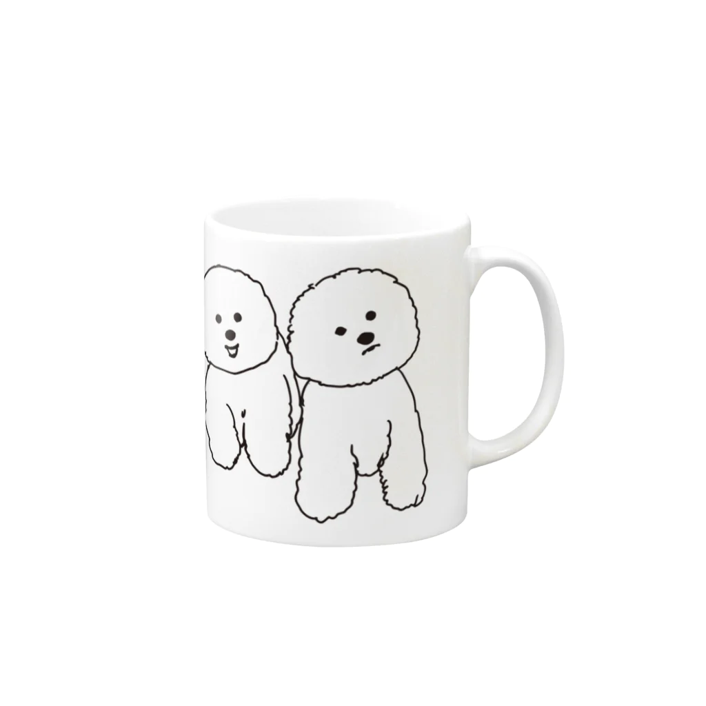 parkmansionのmamegoma01 Mug :right side of the handle