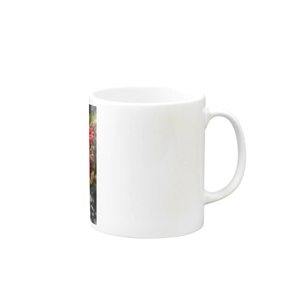 ハイビスカス🌺のハイビスカス Mug :right side of the handle