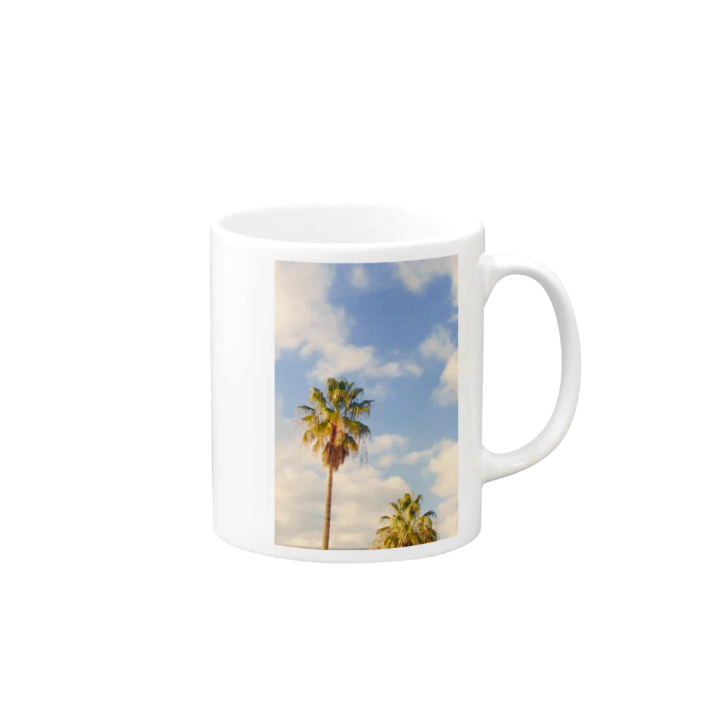 say の おみせのsummer Mug :right side of the handle