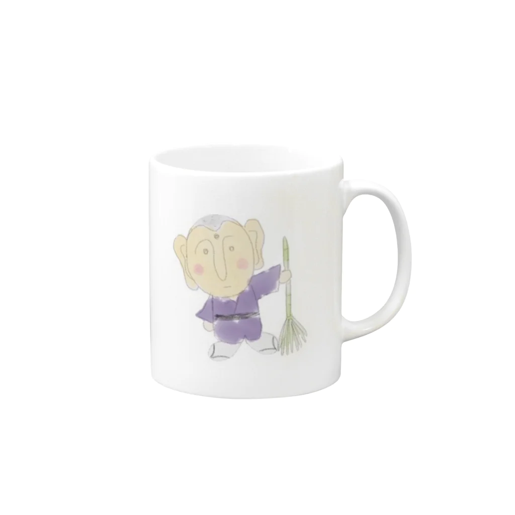 NAOTO117のOBOZOUくん Mug :right side of the handle