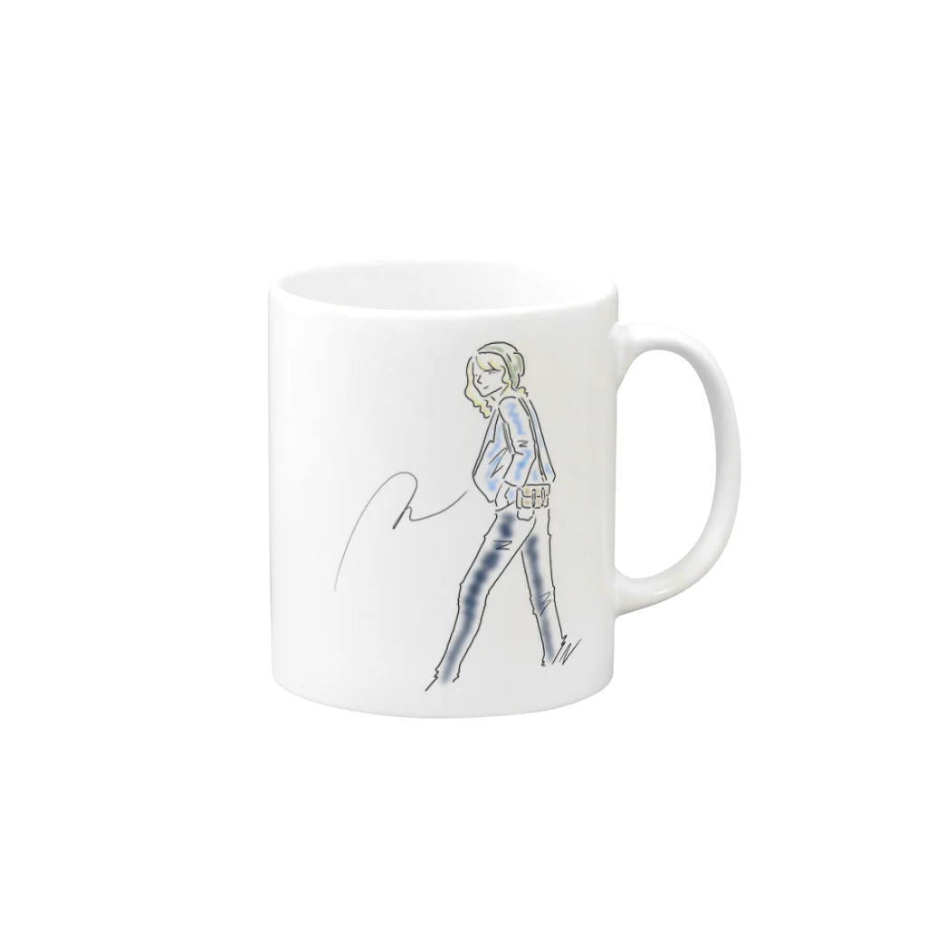 SOOのSOO_I'm...lady1 Mug :right side of the handle