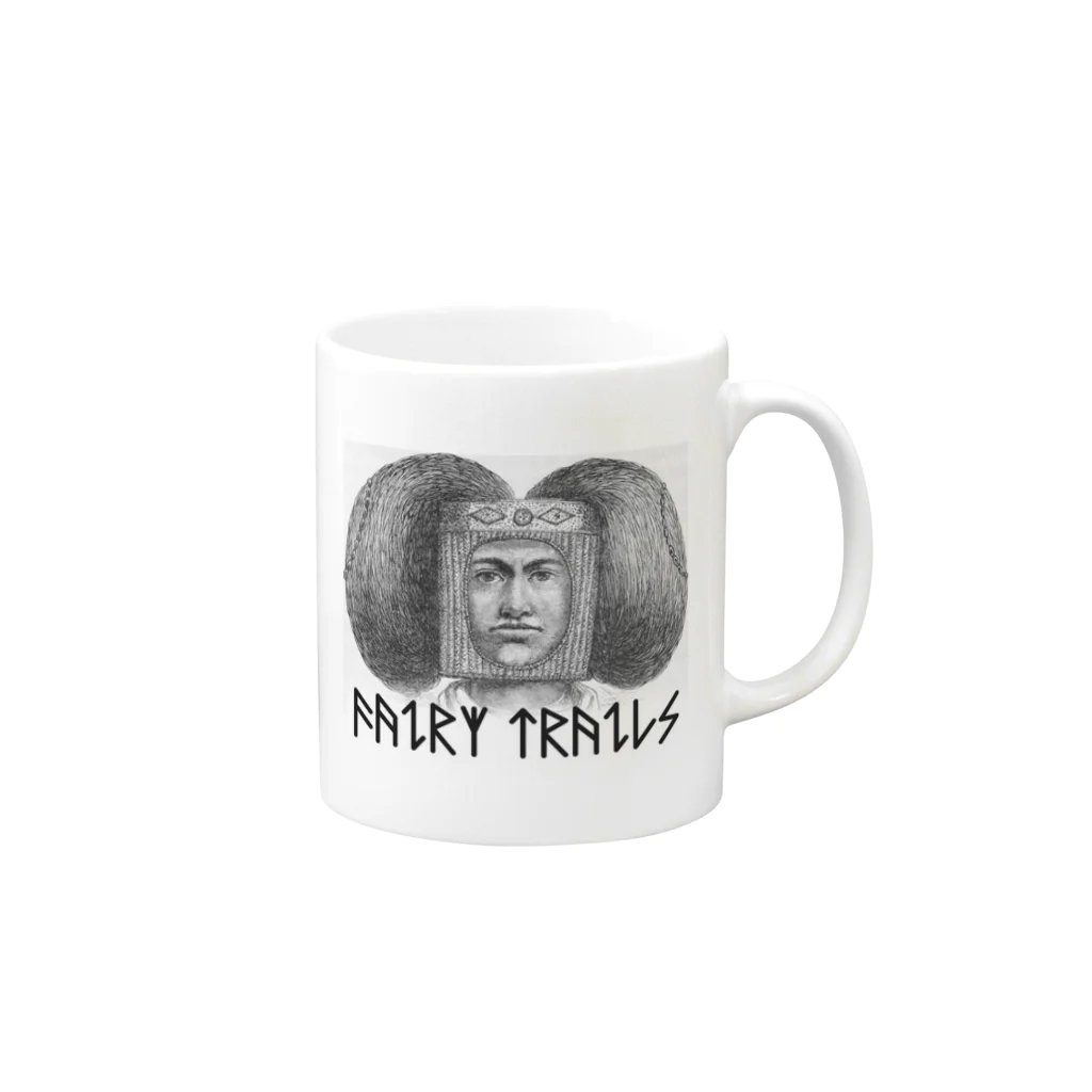 FairyTrailsの男前 Mug :right side of the handle