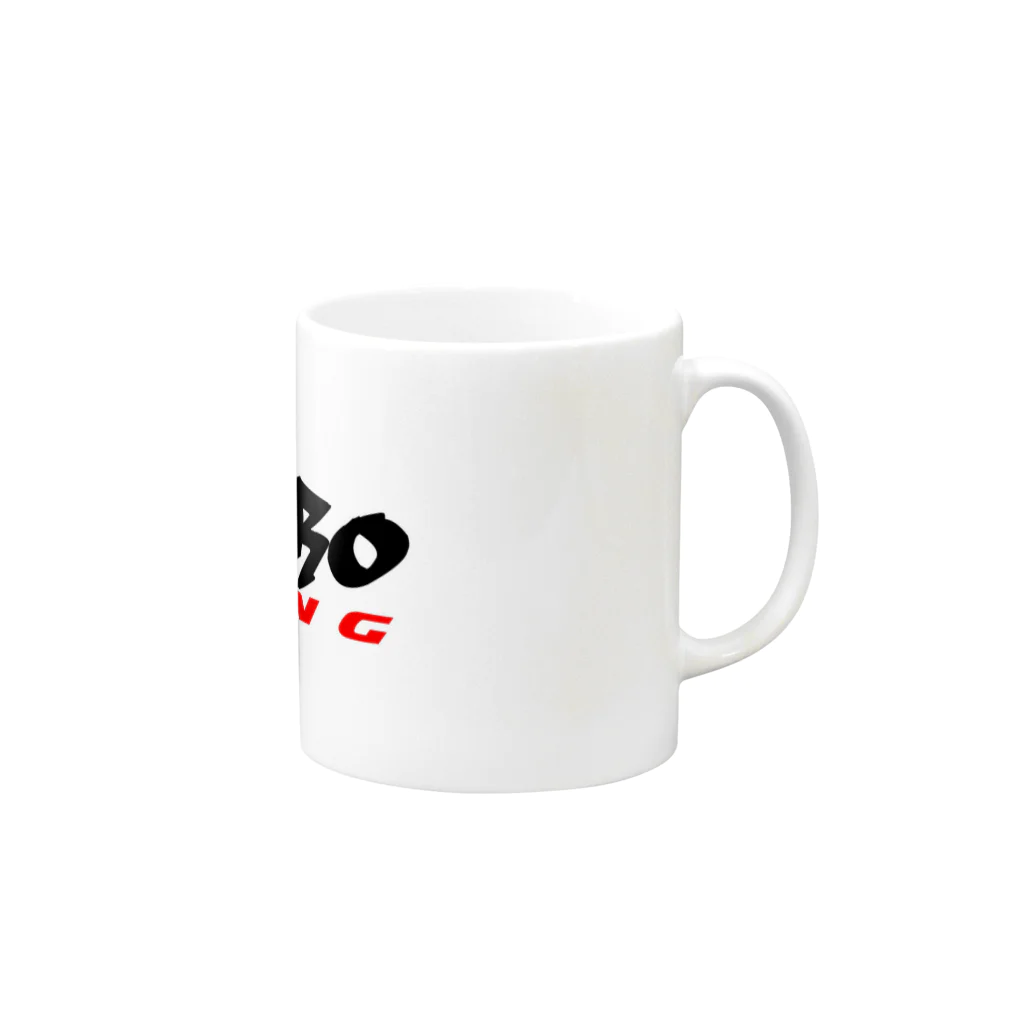 みろのNiTRO Racing Mug :right side of the handle