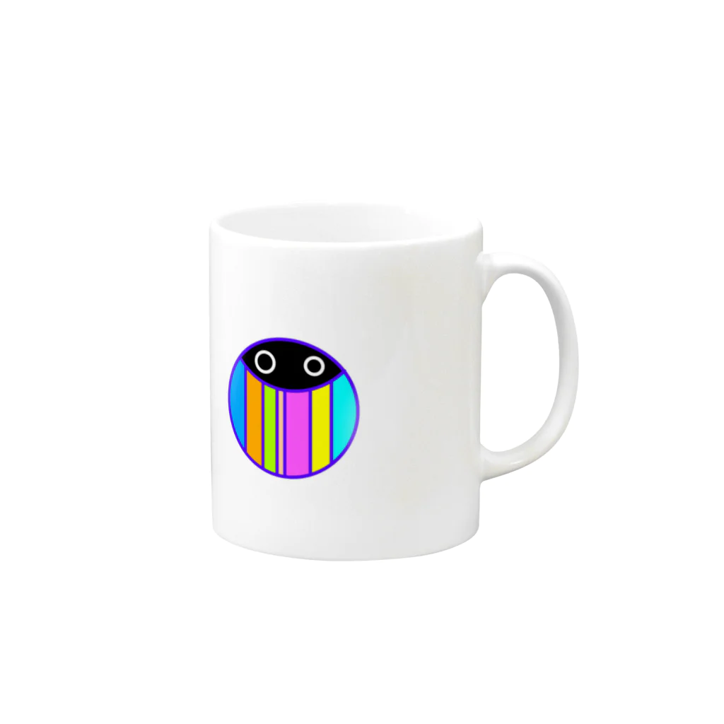 kyoto-laboのてんとうむし Mug :right side of the handle