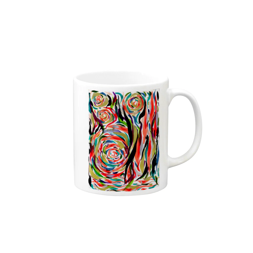 Yo+Ichiro.Universe.Artの旅と船 LightShip Mug :right side of the handle