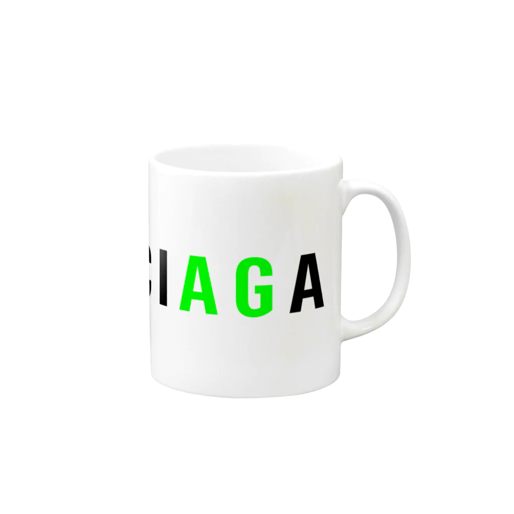 5ASwagsのBAENLCIAGA Mug :right side of the handle