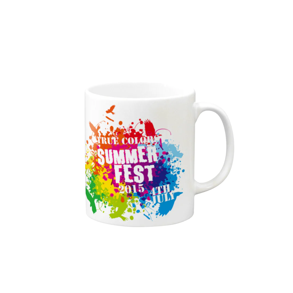 チャイナスクエアのSummer Fest.2015 マグカップの取っ手の右面