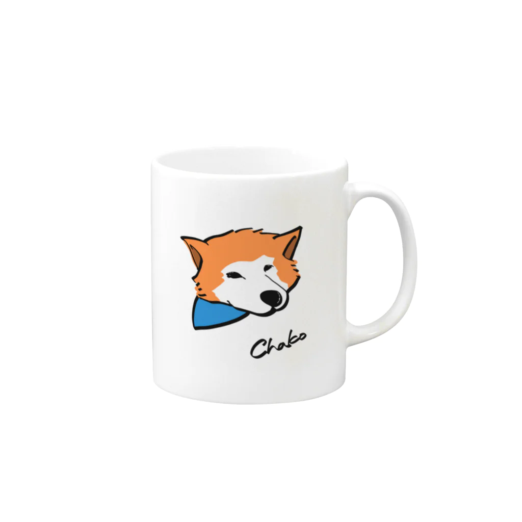 ako_btのちゃこ Mug :right side of the handle