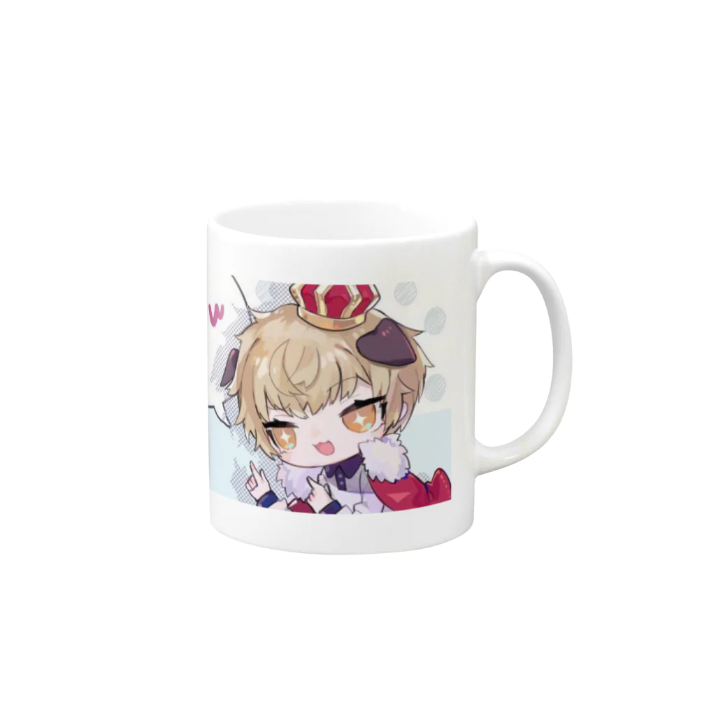 Ai__kixxxのいちゃいちゃ Mug :right side of the handle