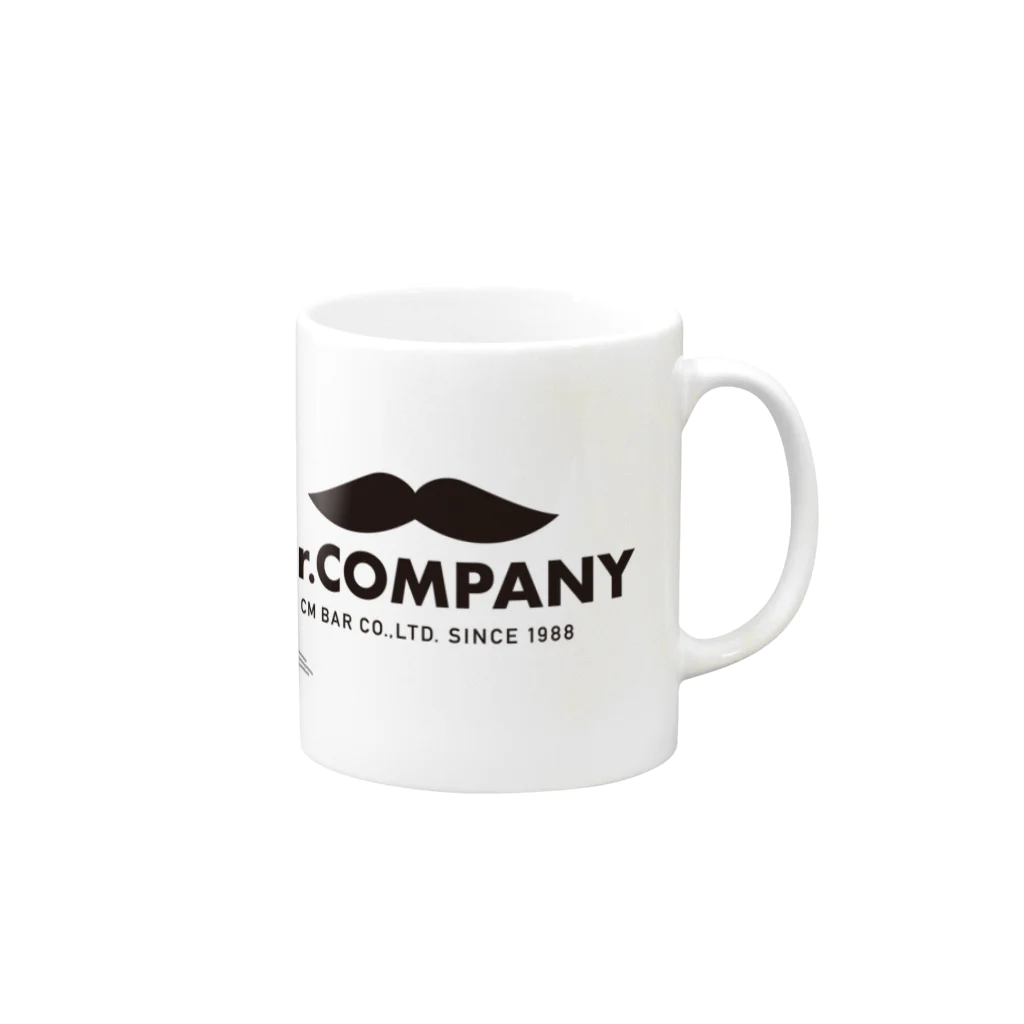 Mr.COMPANY STOREのとんでるミスター Mug :right side of the handle