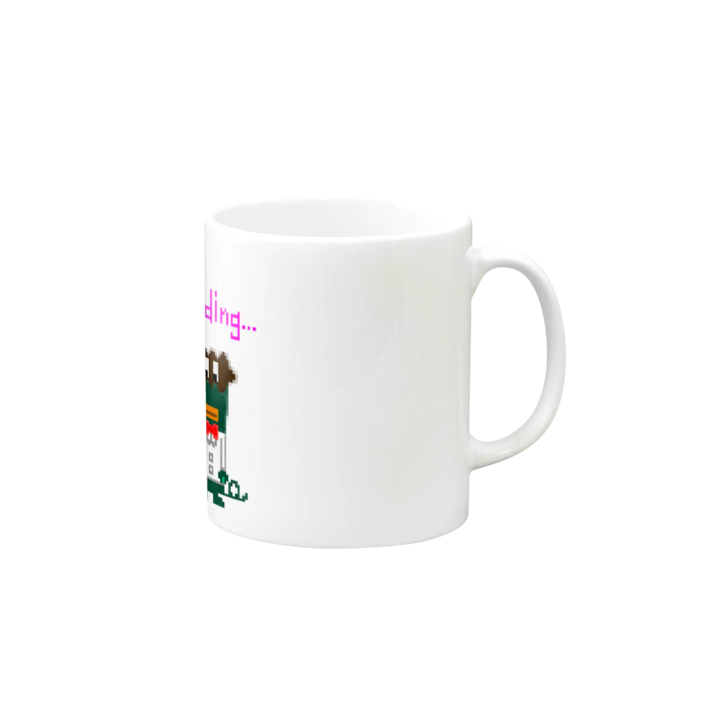 Kiligoya CompanyのGoon  Toons:pixel Ver. Mug :right side of the handle