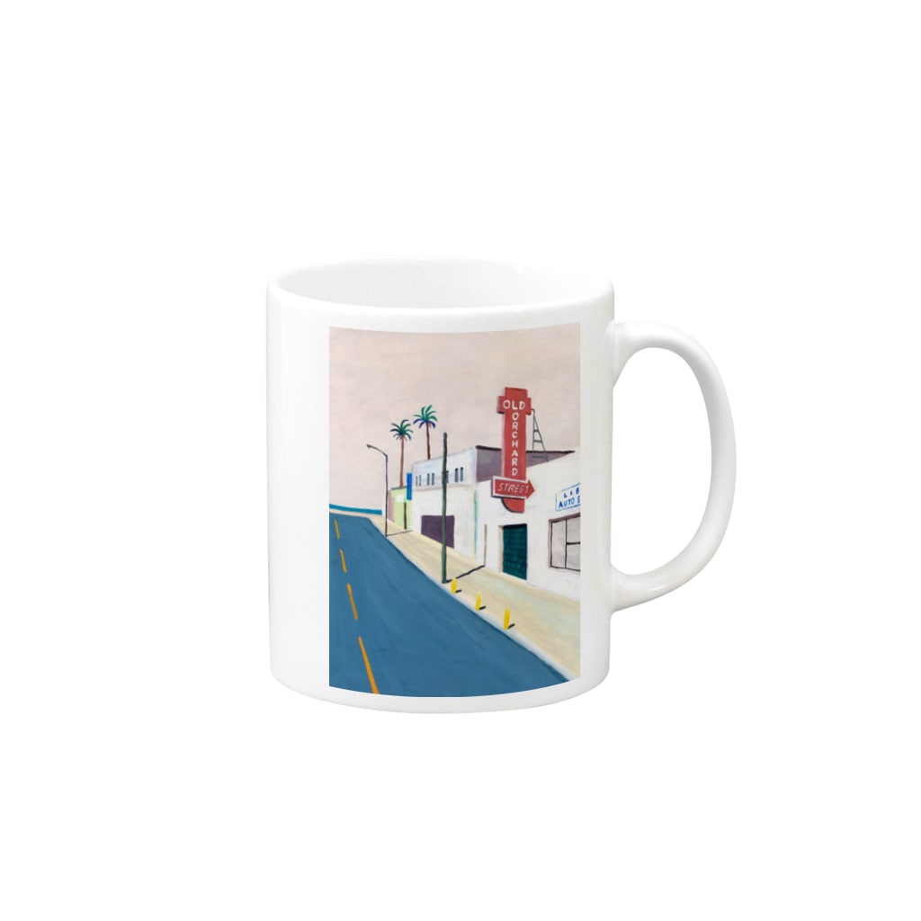 Nao TatsumiのSan Jose, California Mug :right side of the handle