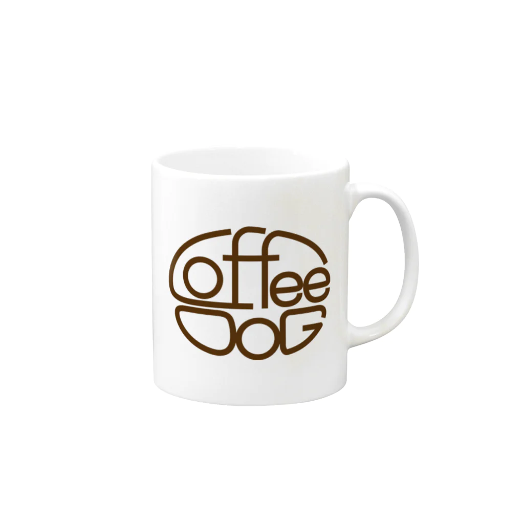 酒井 涼旦郎のCOFFEE DOG No,1 Mug :right side of the handle