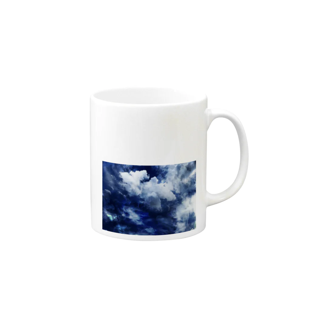 Lumixの空 Mug :right side of the handle