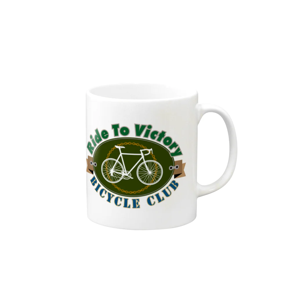 BLAZE JAPANのRide to Victory Mug :right side of the handle