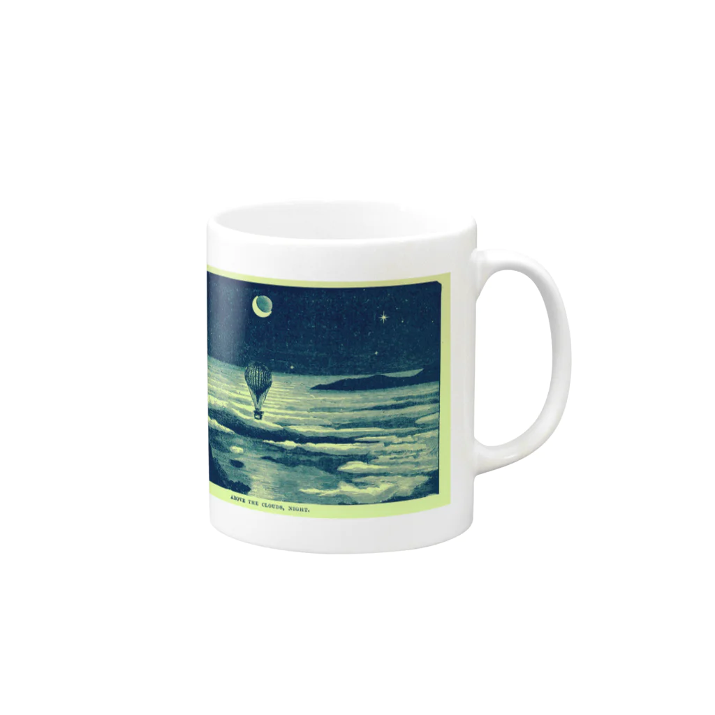 suess.の夜間飛行 Mug :right side of the handle