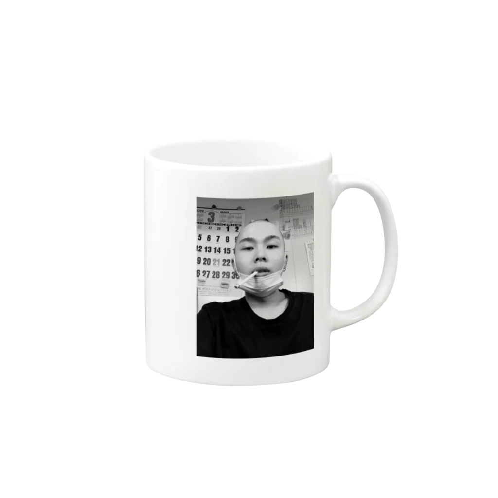 122_osx__のハゲ Mug :right side of the handle