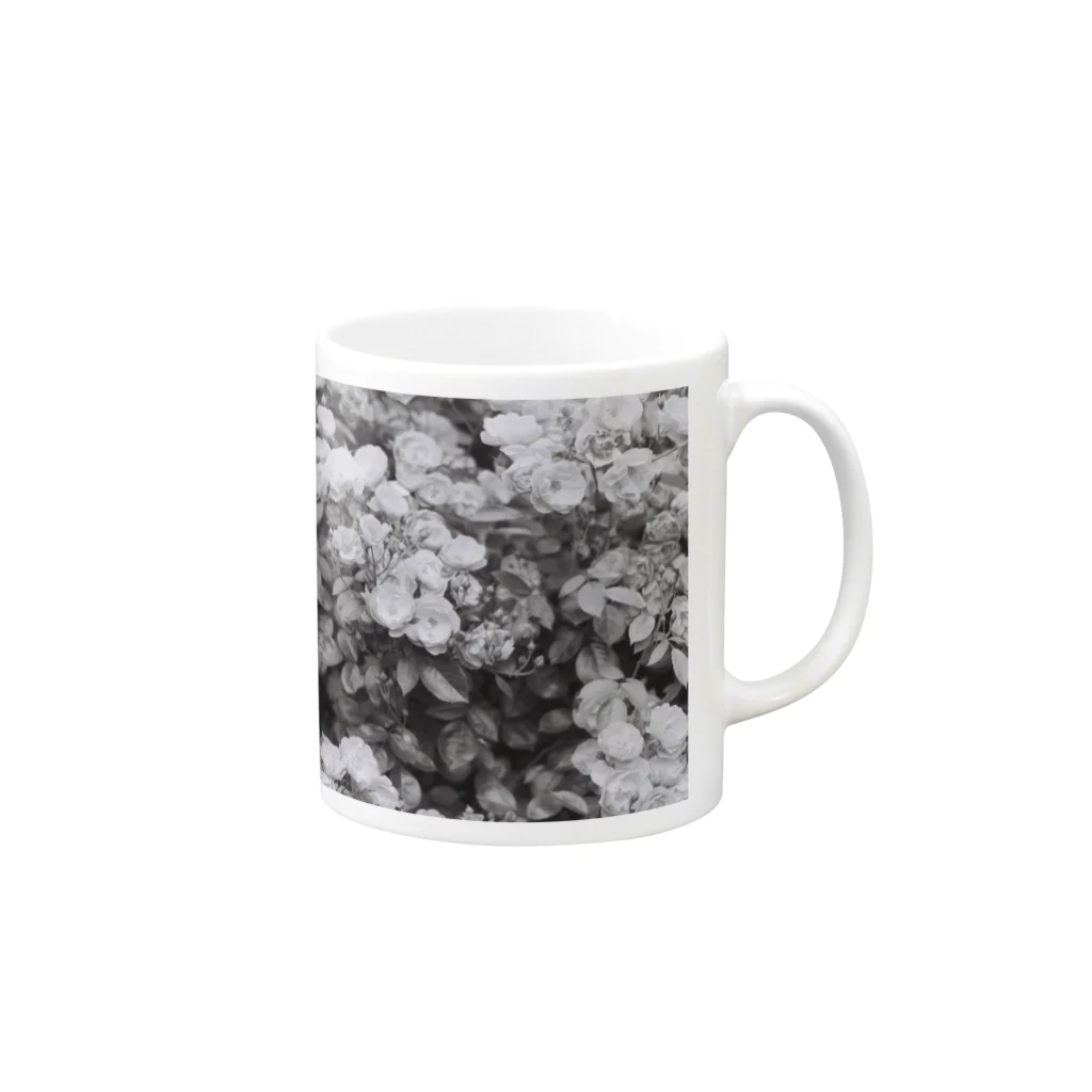 kio photo worksのflowers  Mug :right side of the handle