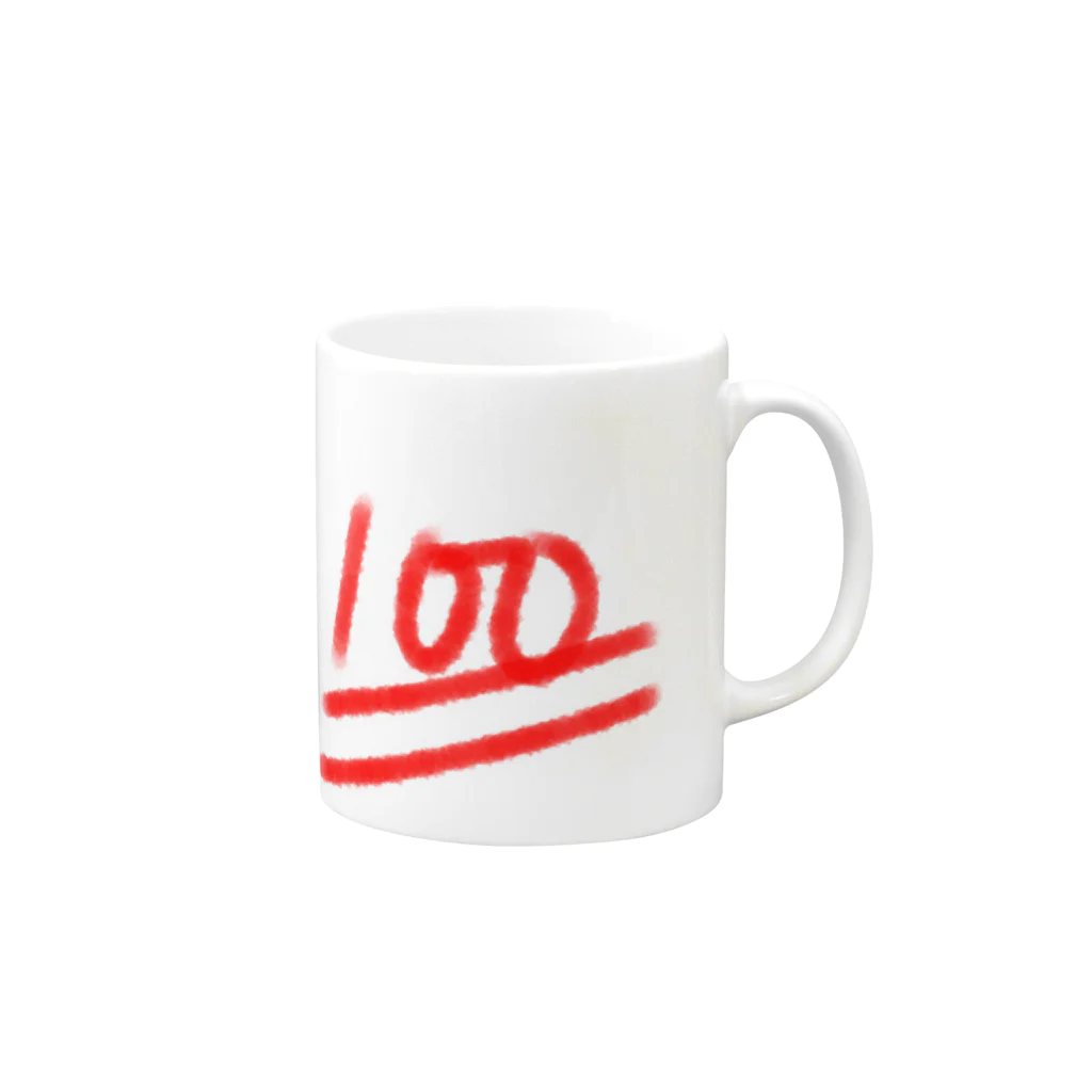 ∬新時代00瀞地∬☆の100点！！ Mug :right side of the handle