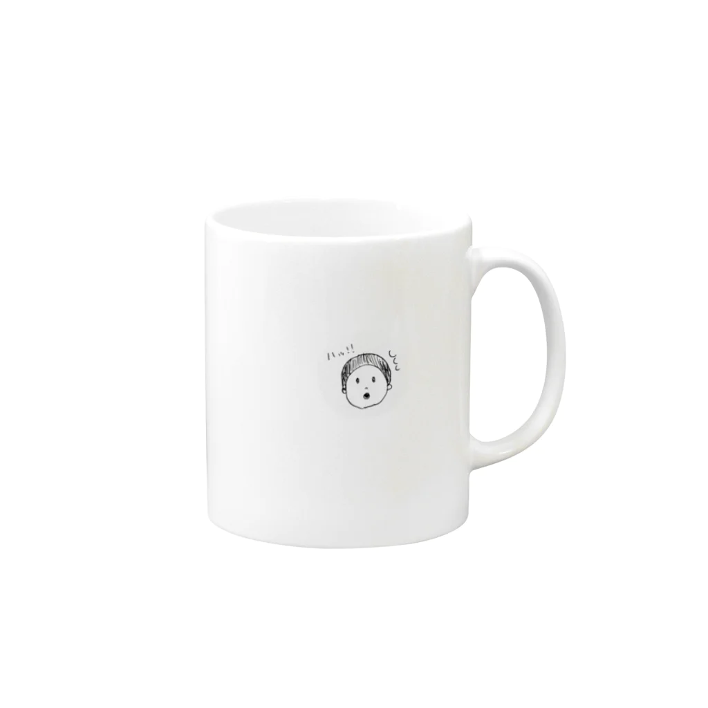 yusaku714のぽてとくん Mug :right side of the handle