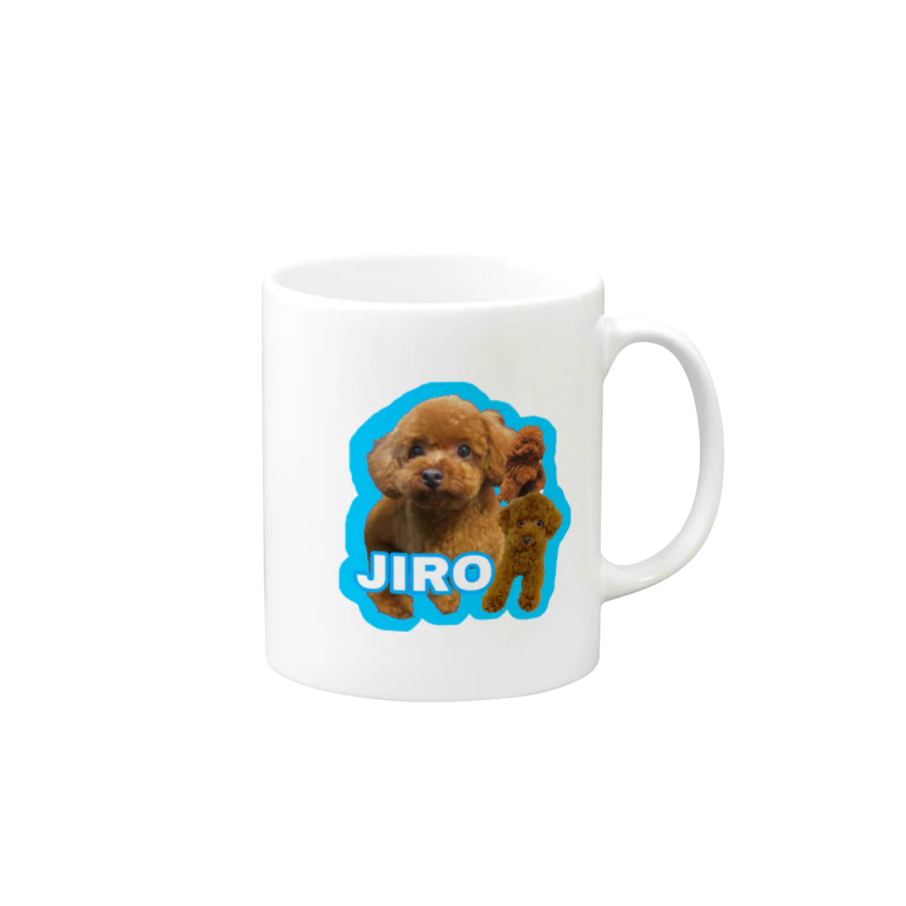 butagorillaのJIRO×3 Mug :right side of the handle