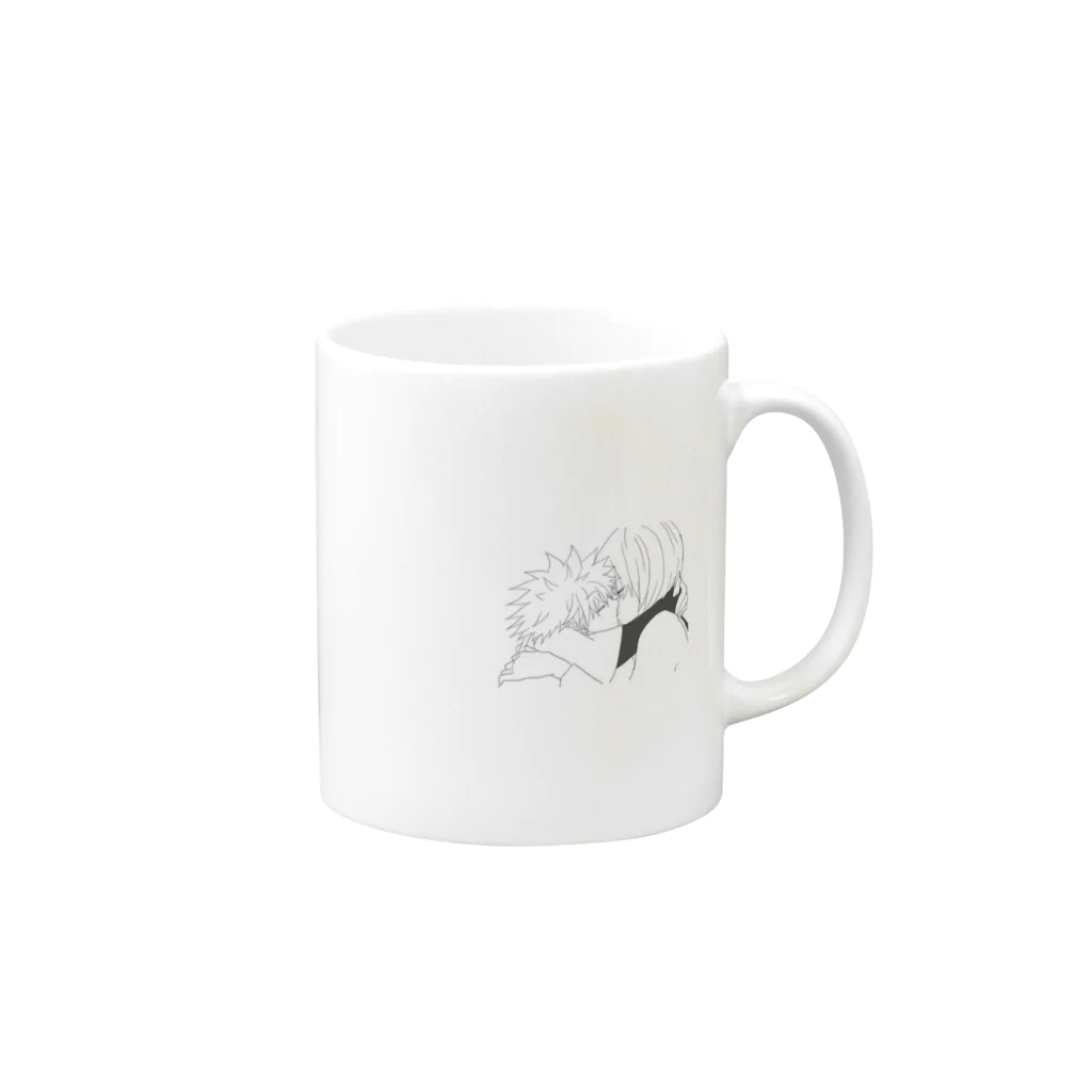 hYRYcUfcAjq0Vvdのキルア Mug :right side of the handle