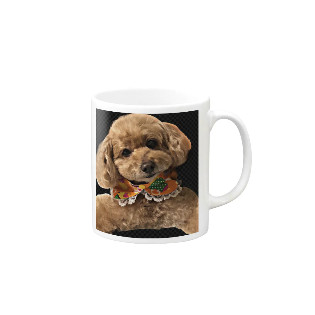 CocoatoypoodleのCocoa company！ Mug :right side of the handle