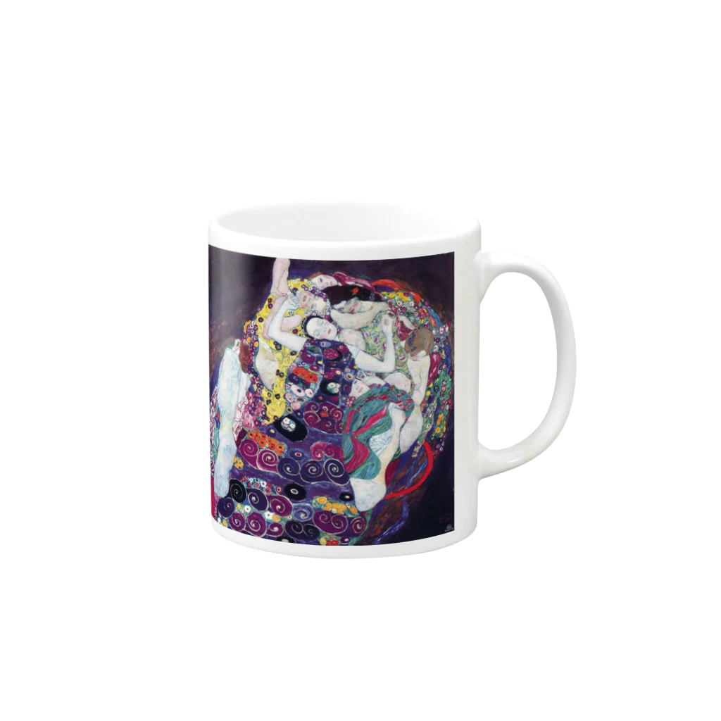 Art Baseのグスタフ・クリムト / 1913 / The Virgin / Gustav Klimt Mug :right side of the handle