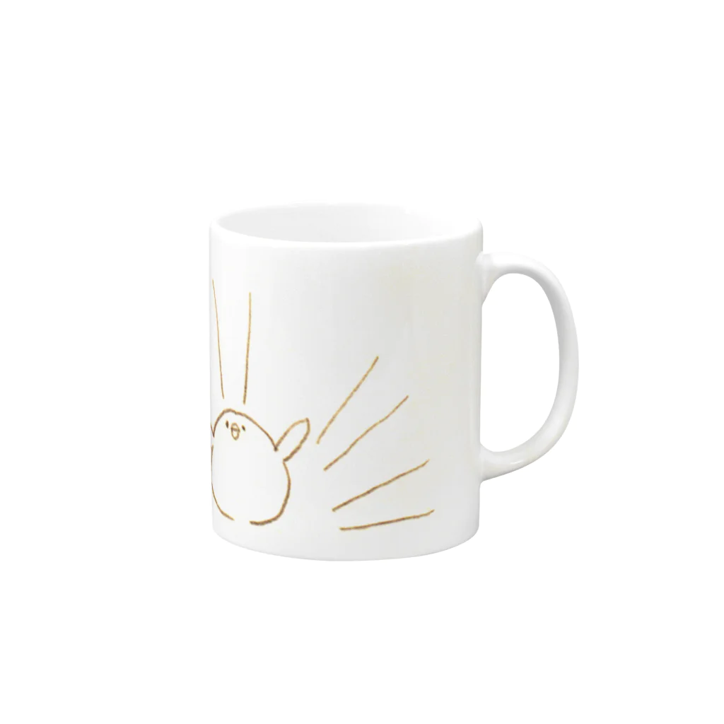 小鳥の庭のペカー!!! Mug :right side of the handle