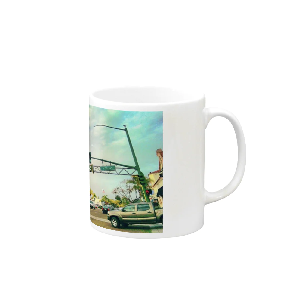 ニブイチ屋のEncinitas St. Mug :right side of the handle