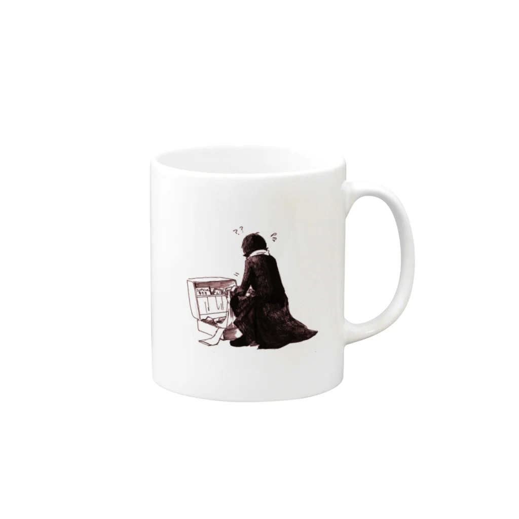 MIOMODSの探し物 Mug :right side of the handle